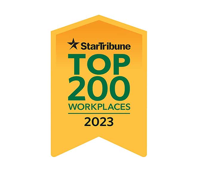 Star Tribune Annual Top Workplace Award